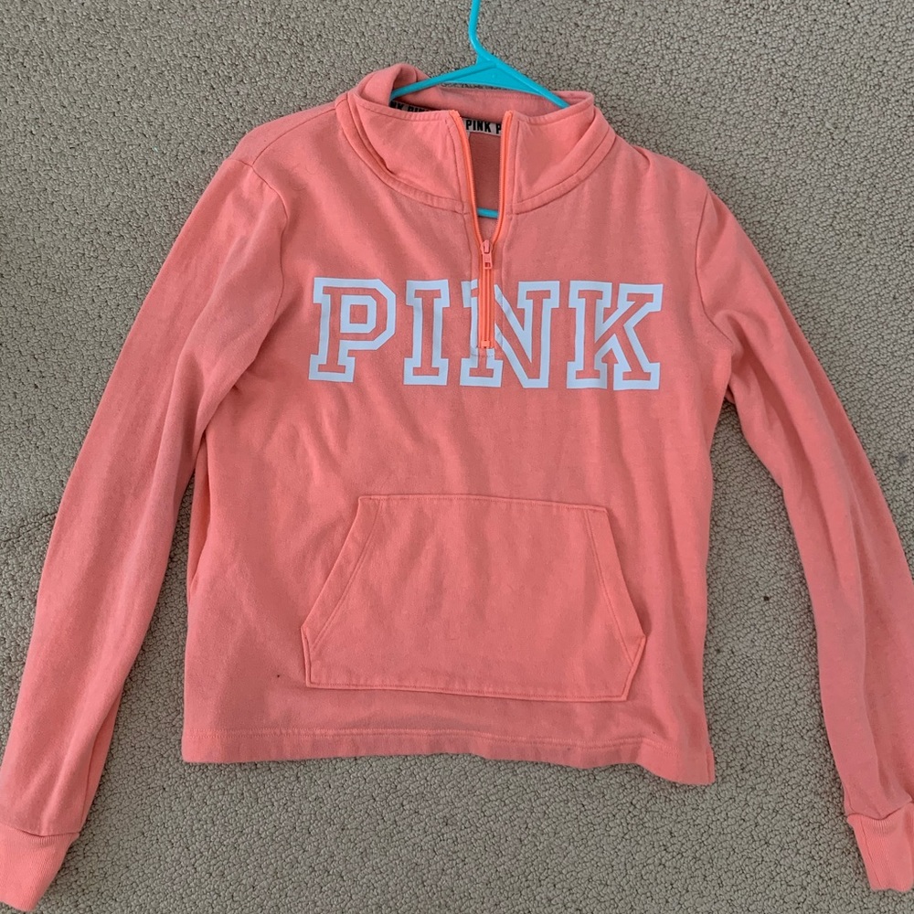 Pink Quarter Zip - Picture 2 of 2